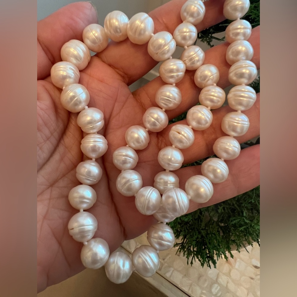 honora fresh water Pearls 18 inch 925 Necklace